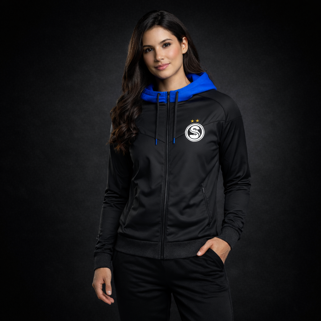 Jaqueta Corta Vento - Preto - Feminino