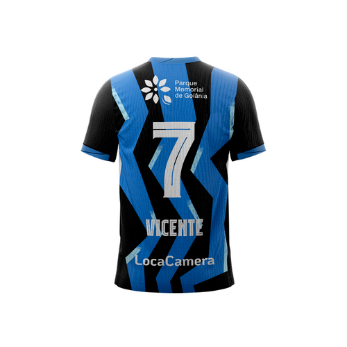 Camisa Goleiro - Azul e Preto - Infantil